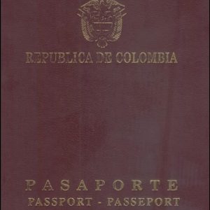 Columbian Passport for Sale